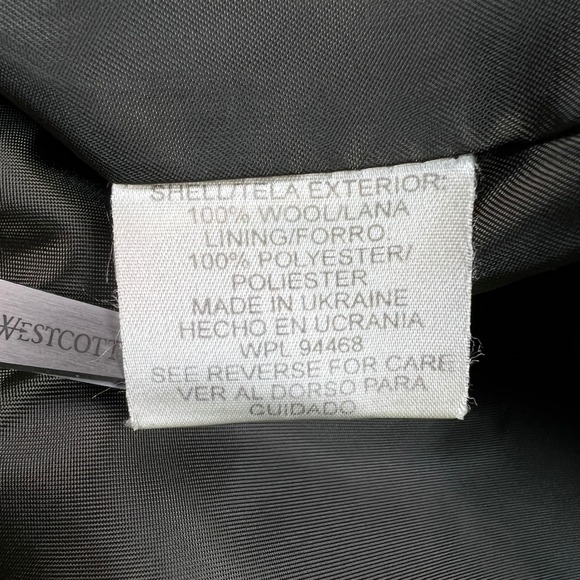 Donnybrook Wool Overcoat Double Breasted Women 16P Dark Green Classic Ukraine - Picture 6 of 12